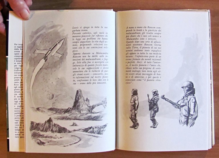LONTANO DAL PIANETA SILENZIOSO, I ed. 1973 - ill. MACCHI