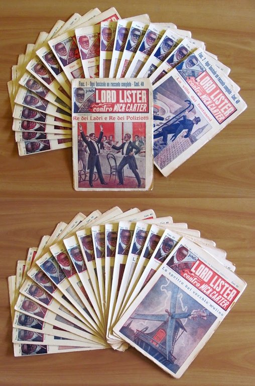 LORD LISTER contro NICK CARTER - Raccolta Completa in 36 … | Immagine Gallery 1