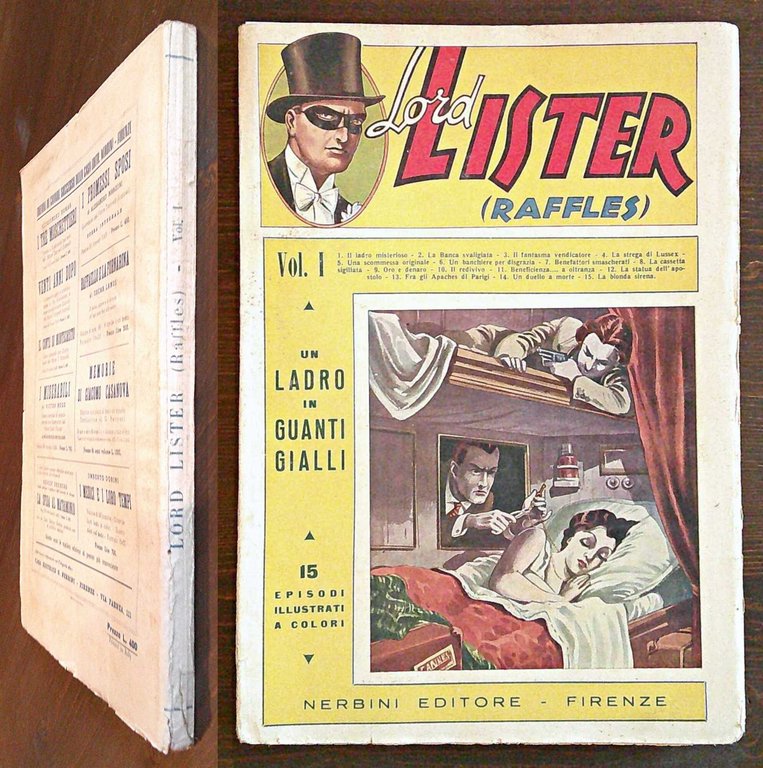 LORD LISTER (RAFFLES) - Vol. I, 1948 - Fascicoli N.1/15 | Immagine Gallery 1