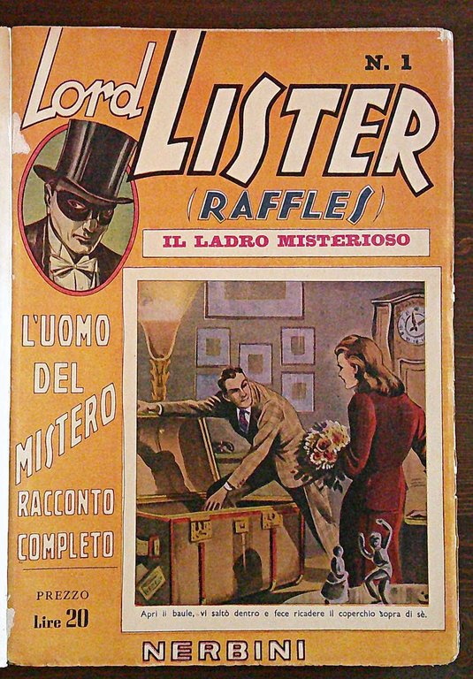 LORD LISTER (RAFFLES) - Vol. I, 1948 - Fascicoli N.1/15
