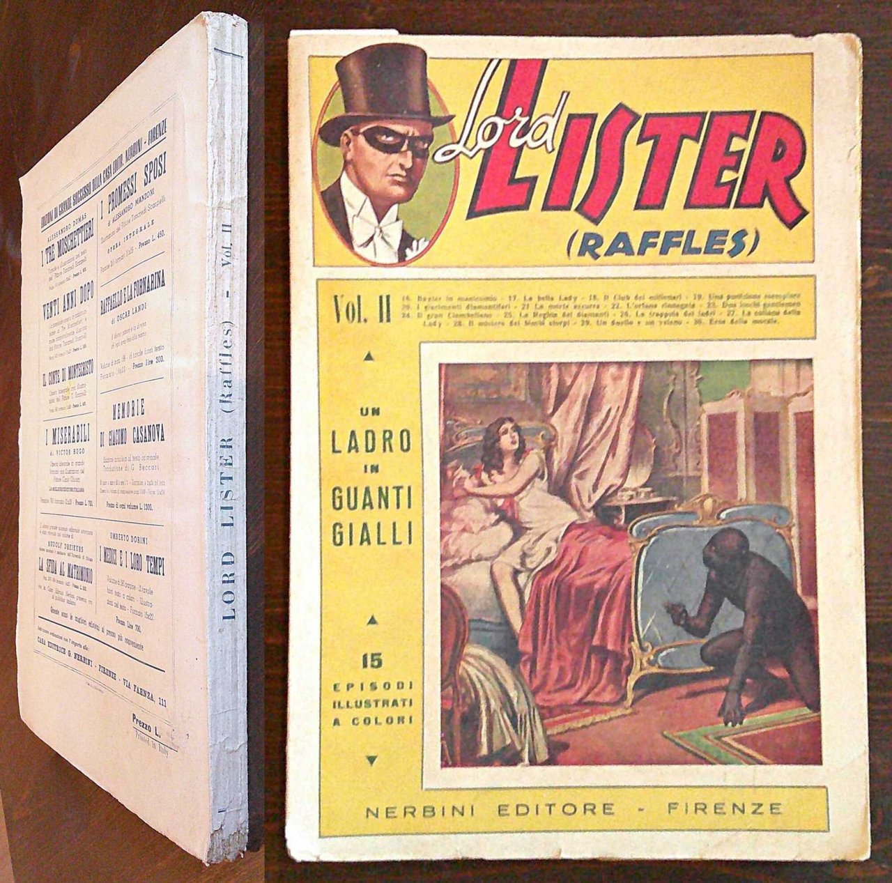 LORD LISTER (RAFFLES) - Vol. II N.17/30, 1948