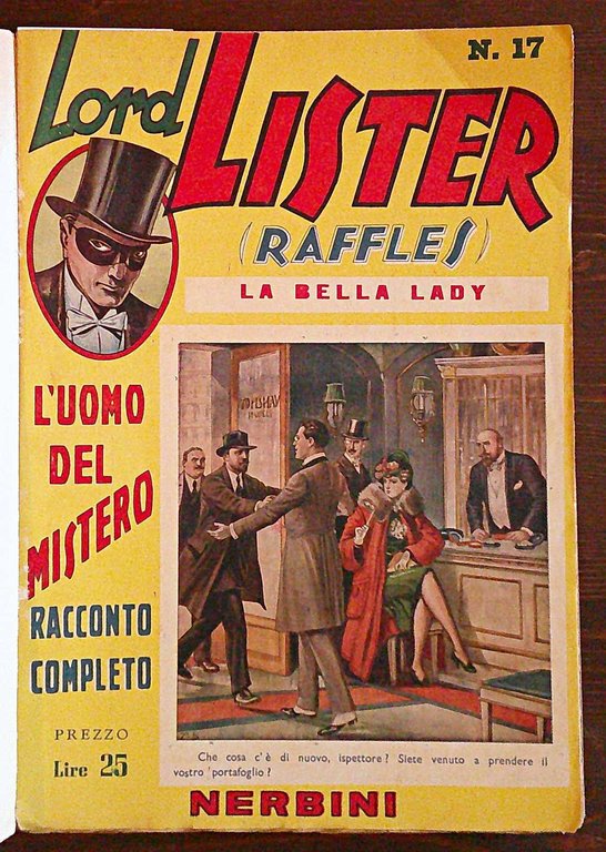LORD LISTER (RAFFLES) - Vol. II N.17/30, 1948