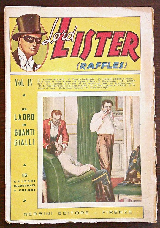 LORD LISTER (RAFFLES) - Vol. IV - N.46/60, 1948
