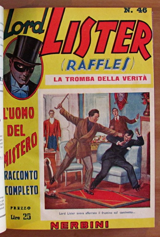 LORD LISTER (RAFFLES) L'uomo del mistero - Fascicoli 1/70 (-14) …