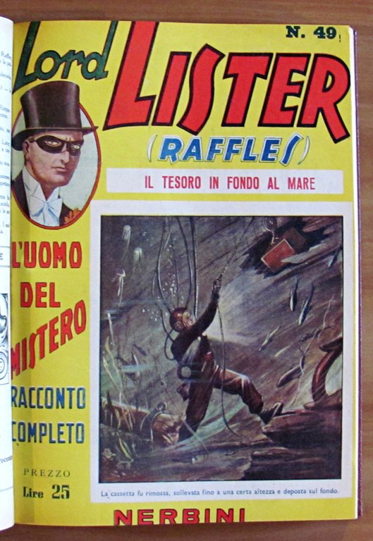 LORD LISTER (RAFFLES) L'uomo del mistero - Fascicoli 1/70 (-14) …