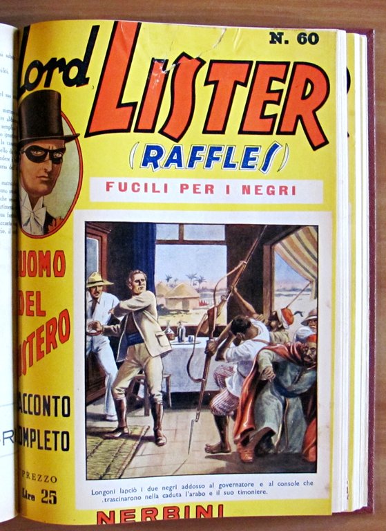 LORD LISTER (RAFFLES) L'uomo del mistero - Fascicoli 1/70 (-14) …