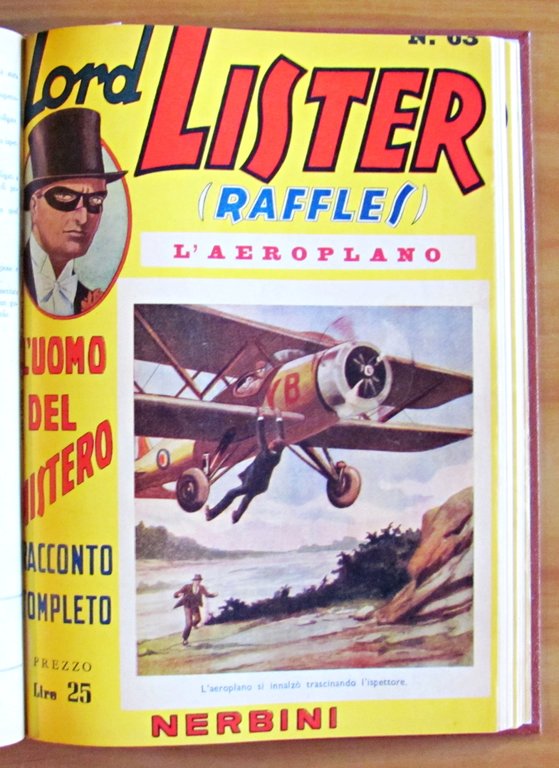 LORD LISTER (RAFFLES) L'uomo del mistero - Fascicoli 1/70 (-14) …