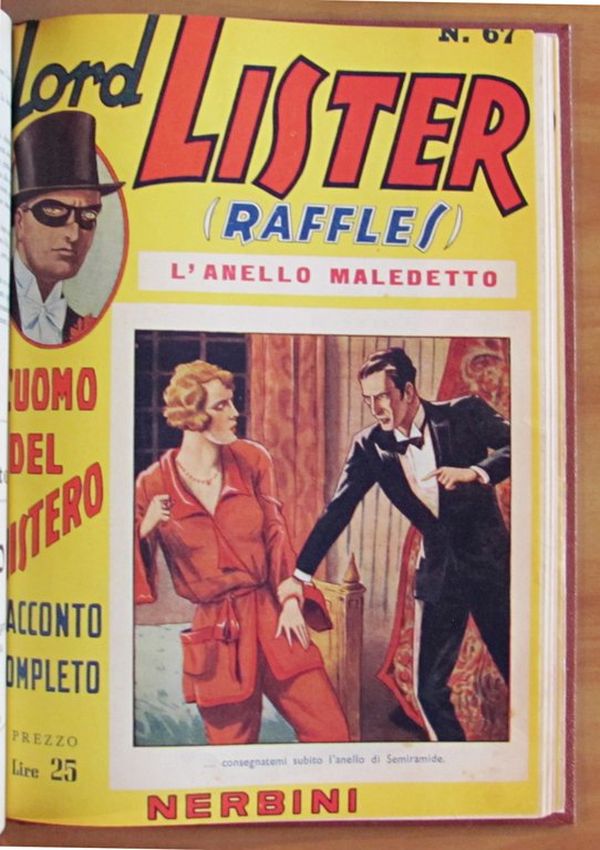 LORD LISTER (RAFFLES) L'uomo del mistero - Fascicoli 1/70 (-14) …
