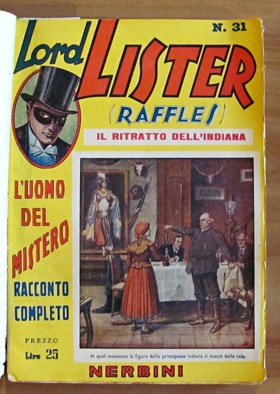 LORD LISTER (RAFFLES) Vol. III - Dal N.31 al N.45