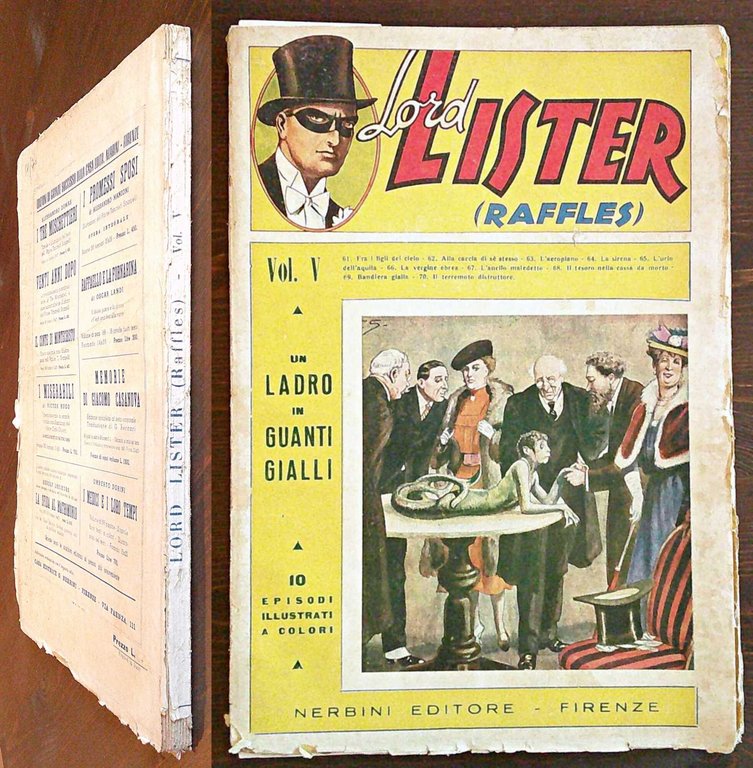 LORD LISTER (RAFFLES) Vol. V - N.61/70, 1948 | Immagine Gallery 1