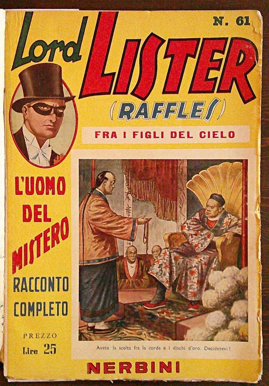 LORD LISTER (RAFFLES) Vol. V - N.61/70, 1948