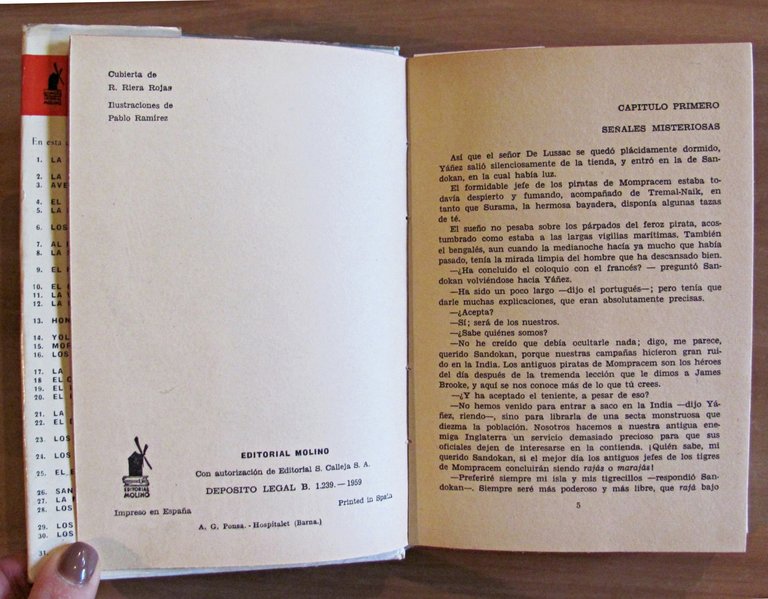 LOS DOS RIVALES, 1959 - ill. Pablo RAMIREZ