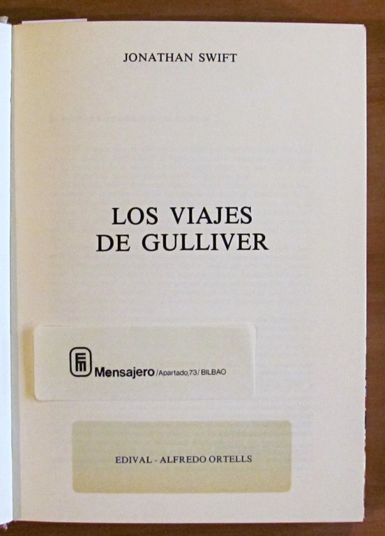LOS VIAJES DE GULLIVER - Collana Clasicos de la Juventud