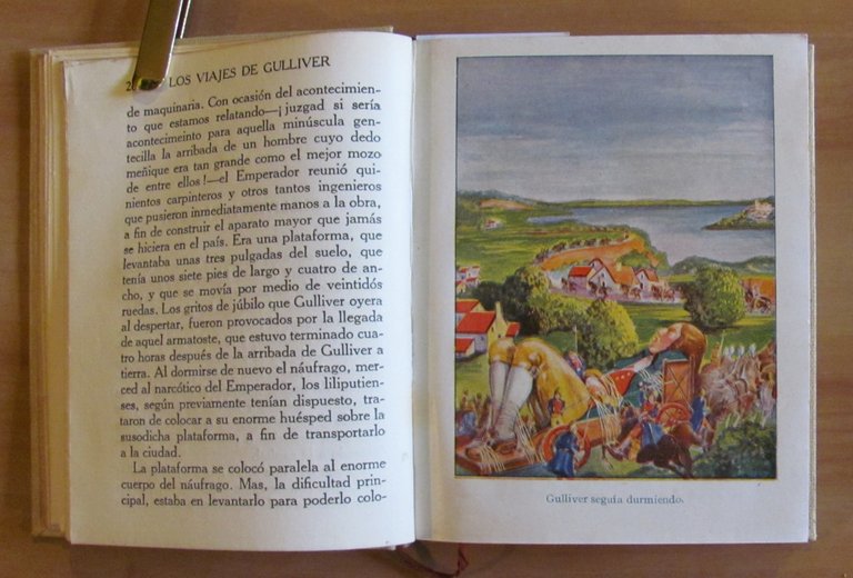 LOS VIAJES DE GULLIVER A LILIPUT Y BRODIGNAC, 1926 ill. …