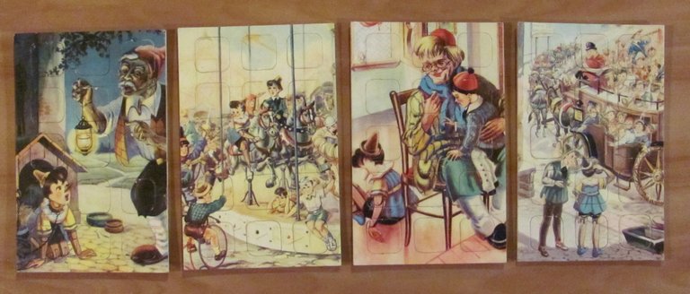 LOTTERIA di PINOCCHIO, anni '40 - ill. GALBIATI