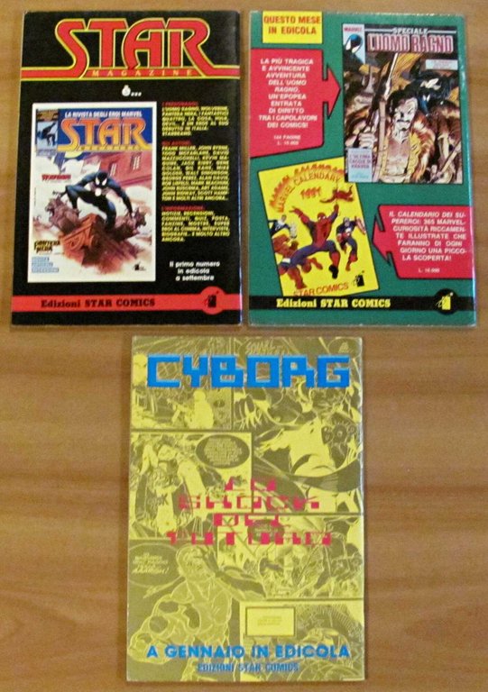 Lotto 15 Fumetti I FANTASTICI QUATTRO N.5/36, 1989