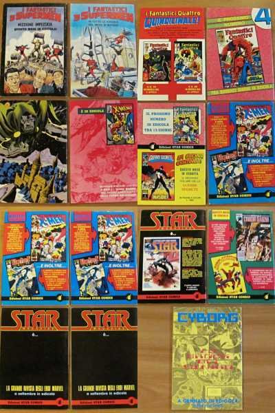 Lotto 15 Fumetti I FANTASTICI QUATTRO N.5/36, 1989