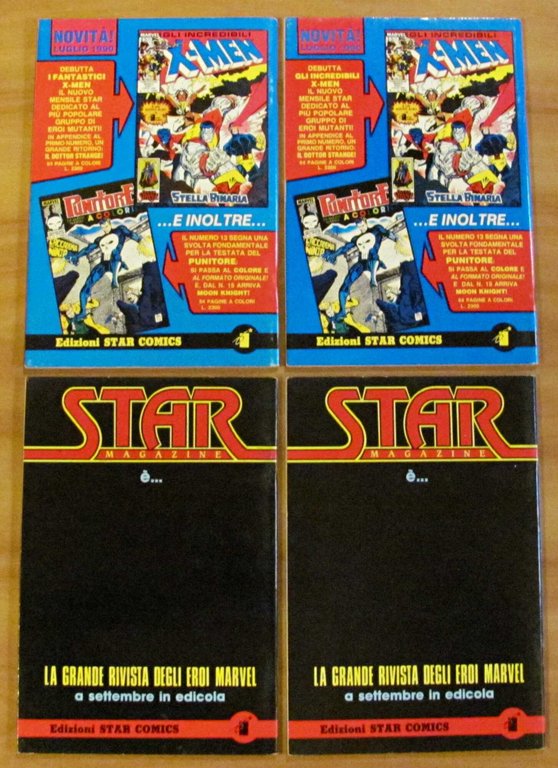 Lotto 15 Fumetti I FANTASTICI QUATTRO N.5/36, 1989