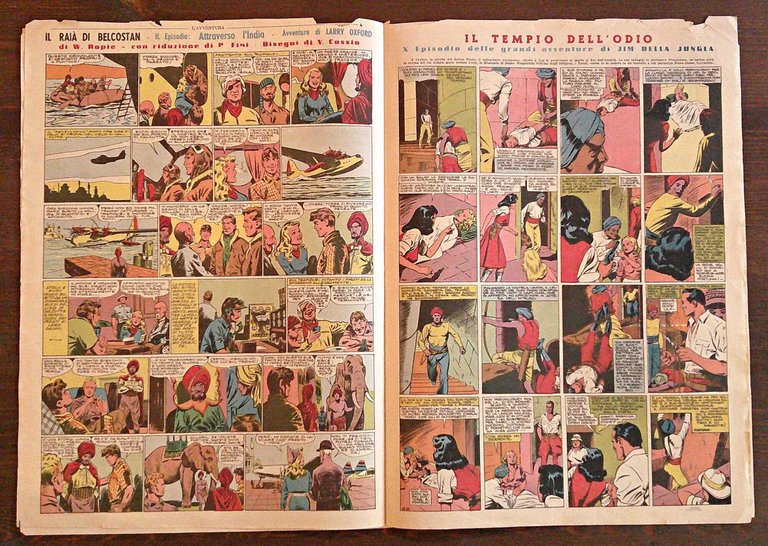 Lotto 16 Fascicoli L'AVVENTURA N.103/123, 1949