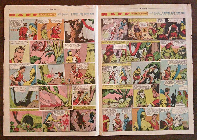 Lotto 16 Fascicoli L'AVVENTURA N.103/123, 1949