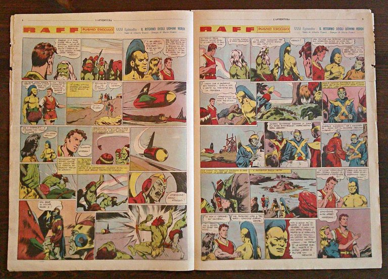 Lotto 16 Fascicoli L'AVVENTURA N.103/123, 1949