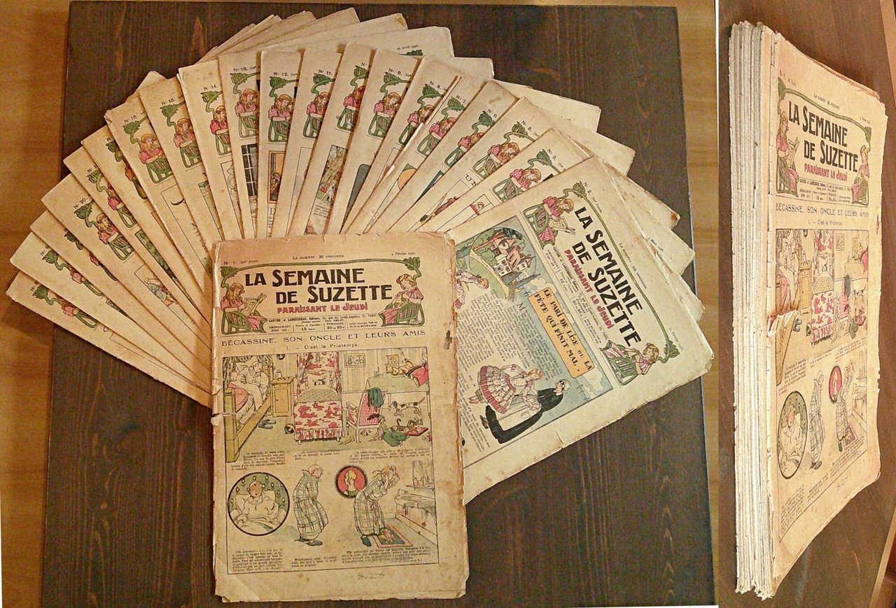 Lotto 21 Fascicoli N.1/51 - LA SEMAINE DE SUZETTE, 1926