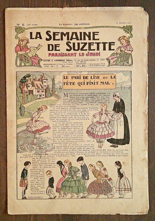 Lotto 21 Fascicoli N.1/51 - LA SEMAINE DE SUZETTE, 1926