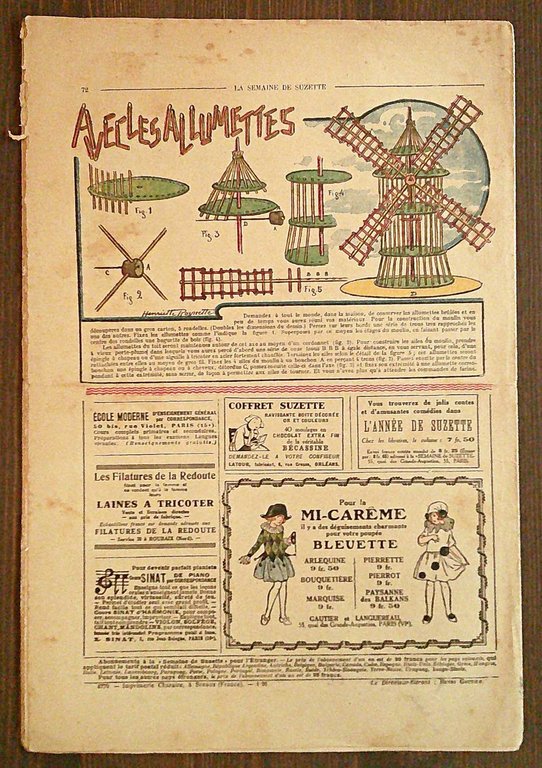 Lotto 21 Fascicoli N.1/51 - LA SEMAINE DE SUZETTE, 1926