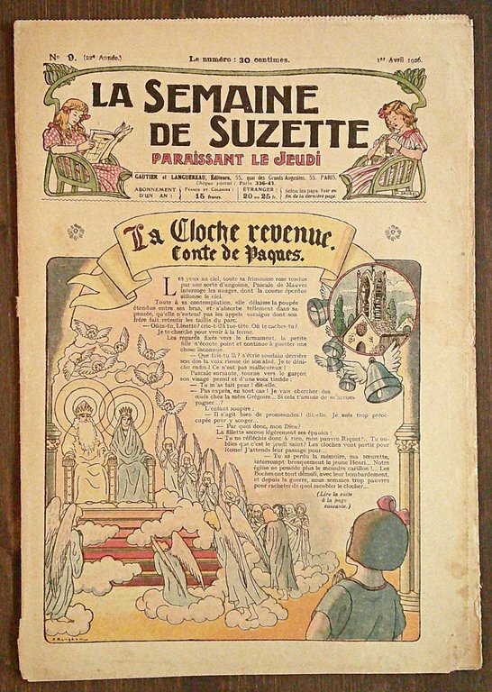 Lotto 21 Fascicoli N.1/51 - LA SEMAINE DE SUZETTE, 1926
