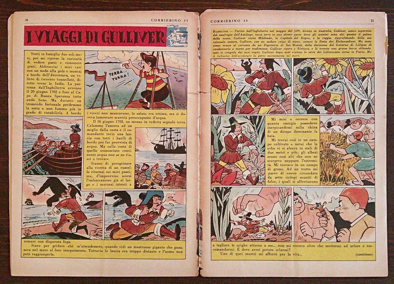 Lotto 24 Albi CORRIERINO settimanale, 1958 - con storia di …