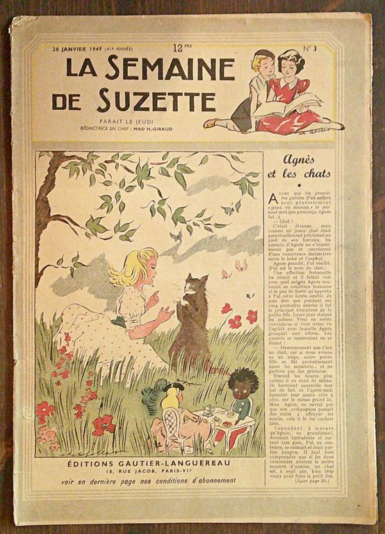 Lotto 24 Fascicoli 1/52 - LA SEMAINE DE SUZETTE, 1949