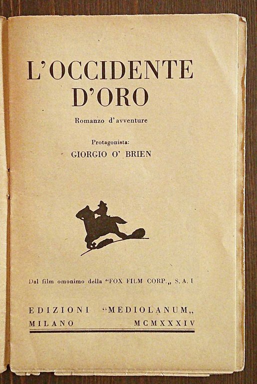 Lotto 26 Albi - L'AVVENTURA N.1/29 - 1934