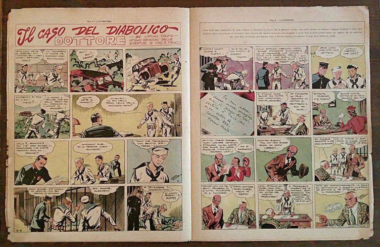 Lotto 8 Fascicoli L'AVVENTURA N.9/32, 1945