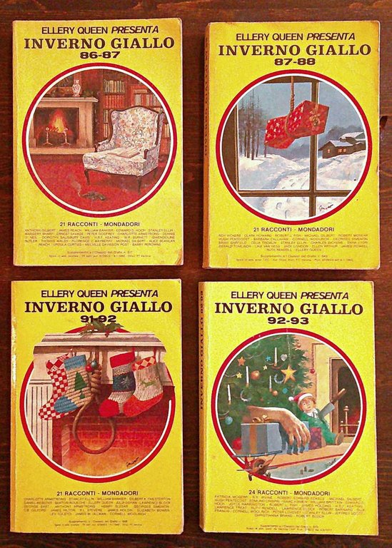 Lotto di 10 Numeri ELLERY QUEEN PRESENTA INVERNO GIALLO - …