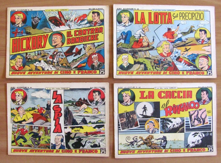 LOTTO di 13 - ALBI AVVENTURE - Serie CINO E …