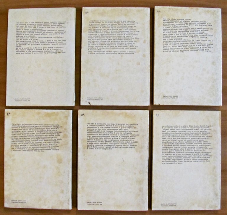 Lotto di 18 numeri I GIALLI DI QUALITA'