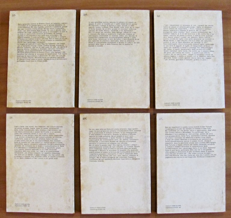 Lotto di 18 numeri I GIALLI DI QUALITA'