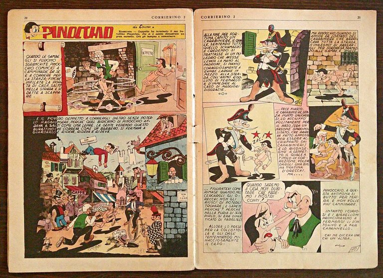 Lotto di 20 Albi CORRIERINO, 1954/55 con La storia di …