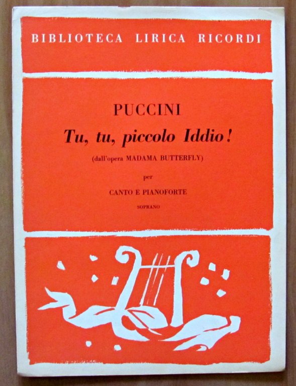 LOTTO DI 3 SPARTITI DI PUCCINI PER CANTO E PIANOFORTE …