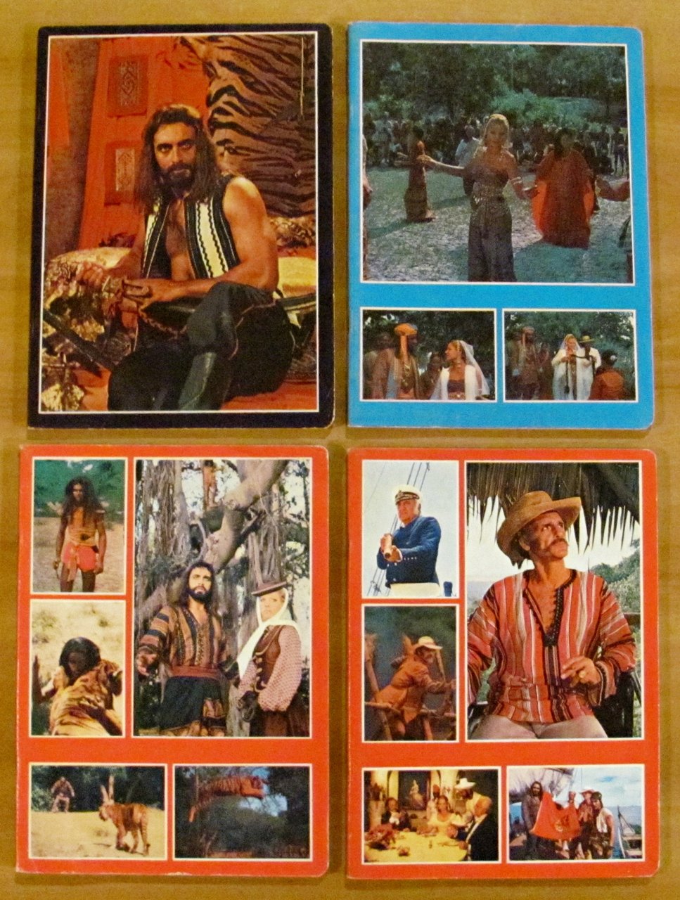 Lotto di 4 Quaderni Pigna - SANDOKAN, 1976