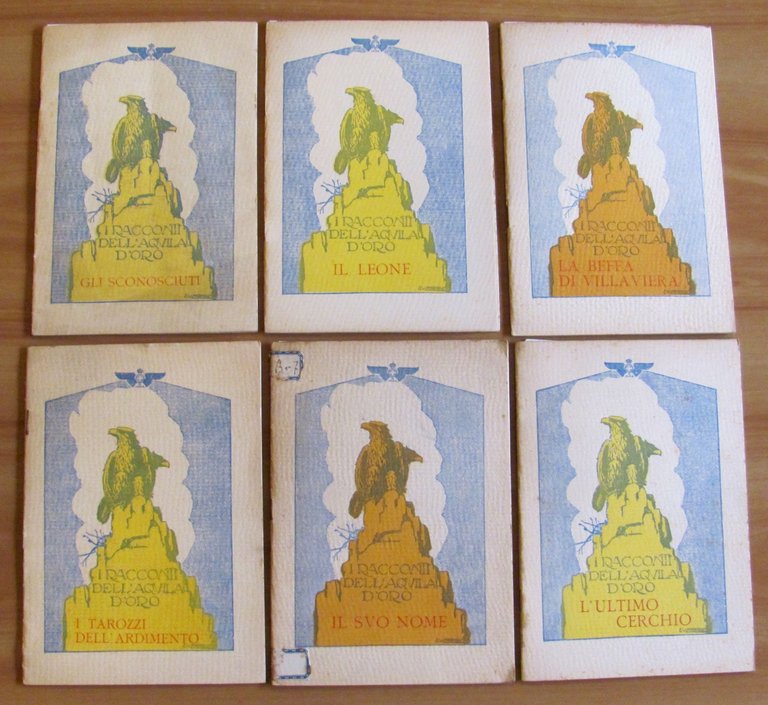 Lotto di 6 fascicoli I RACCONTI DELL'AQUILA D'ORO: Gli sconosciuti; … | Immagine Gallery 2