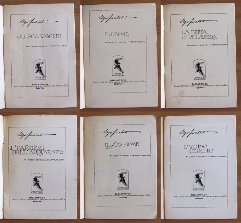 Lotto di 6 fascicoli I RACCONTI DELL'AQUILA D'ORO: Gli sconosciuti; … | Immagine Gallery 4