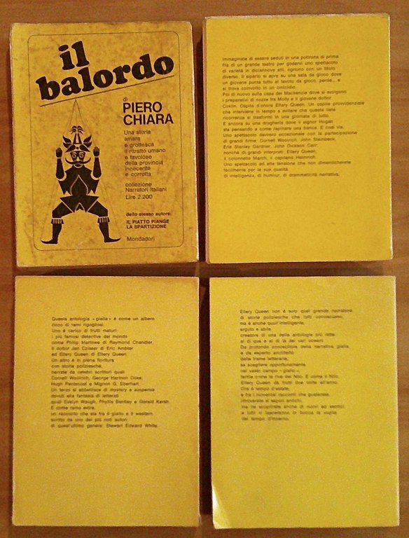 Lotto di 8 Numeri - ELLERY QUEEN PRESENTA ESTATE GIALLA …