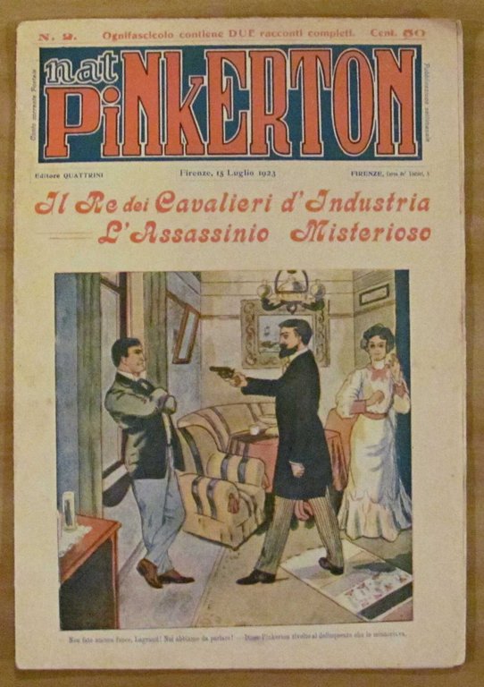 Lotto di 89 Fascicoli NAT PINKERTON N.1/92, 1923/28
