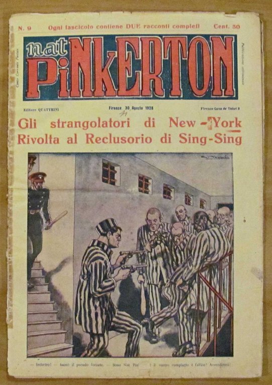 Lotto di 89 Fascicoli NAT PINKERTON N.1/92, 1923/28