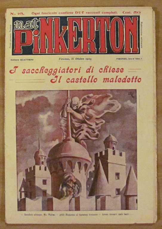 Lotto di 89 Fascicoli NAT PINKERTON N.1/92, 1923/28