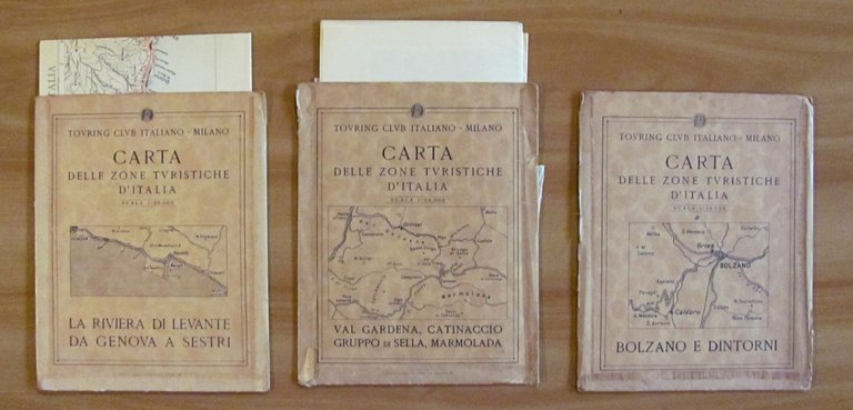 Lotto di 9 Carte consercutive 1/9 - CARTA DELLE ZONE …