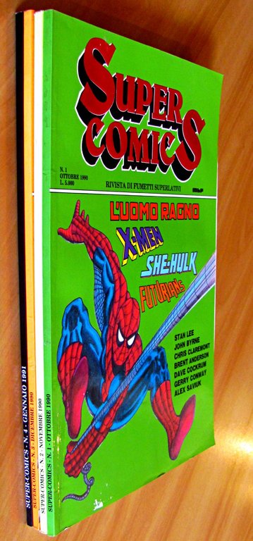 LOTTO SUPER-COMICS N.1/4 - Ott 1990/Gen1991