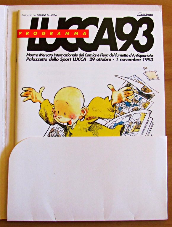 LUCCA '93 - PROGRAMMA CON CARTELLINA ORIGINALE