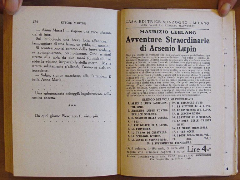 LUCI NELL'OMBRA - Collezione Sonzogno, 1930 | Immagine Gallery 4